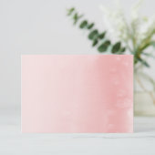 WISHING WELL CARD :：水グラデーション色サンゴ エンクロージャーカード (スタンド正面)