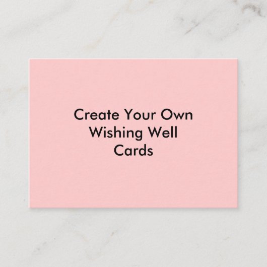 Wishing Well Cards Pinkを作成する エンクロージャーカード (正面)