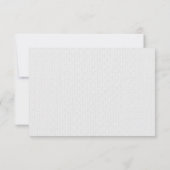 Wishing Well Message 結婚のエンクロージャカード ノートカード (裏面)