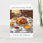 Wishing You恵みof Thanks カード (正面)