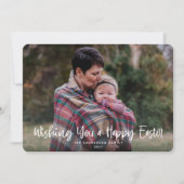 Wishing You aハッピーイースター写真 シーズンカード (正面)