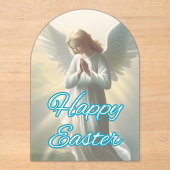 Wishing You aハッピーイースター アクリル招待状 (正面)