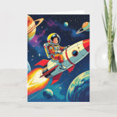 Wishing You A 誕生日Out This World カード (正面)