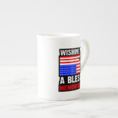 Wishing You A 賛美メモリアルデー-62237 ボーンチャイナマグカップ (正面右)