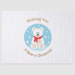 Wishing You A Bear-y Christmas 薄葉紙