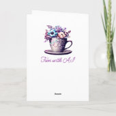 Wishing you a beautiful Day カード (裏面)