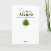 Wishing you a beautiful Day | 友情 カード (裏面)