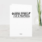 Wishing you a beautiful Day Friend | かわいらし馬 カード (裏面)