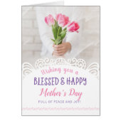 Wishing you a Blessed & Happy Mother's Day Bouquet (正面)