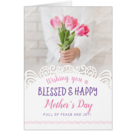 Wishing you a Blessed & Happy Mother's Day Bouquet