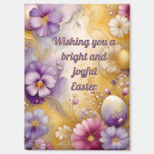 ~ WISHING YOU A BRIGHT AND JOYFUL EASTER ~  Magnet マグネット (正面)