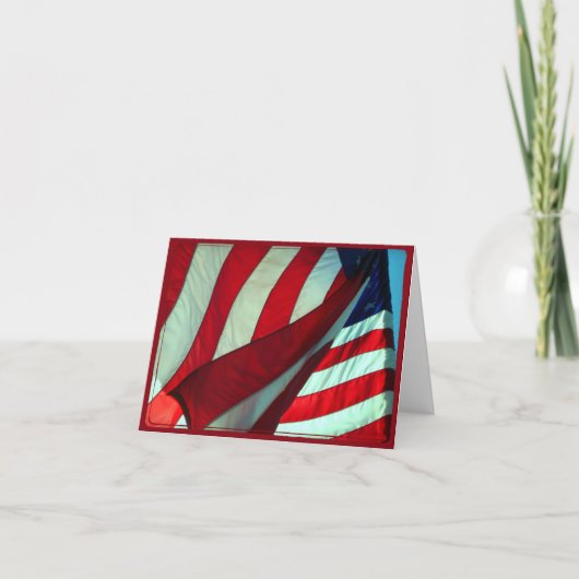 Wishing you a happy退役軍人Day Noteカード サンキューカード (正面)