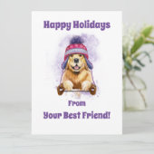 Wishing You a Joyous Holiday Season From Your Furr シーズンカード (スタンド正面)