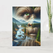 Wishing  You a Legendary Birthday | Bigfoot カード (正面)