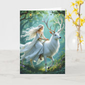 Wishing you a Magical誕生日 | おとぎ カード (黄色い花)