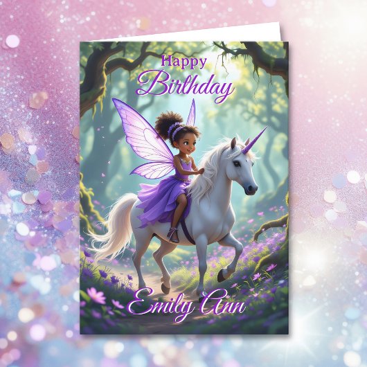 Wishing you a Magical Birthday | Fairytale Girl's  カード