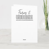 Wishing you a Magical Birthday Personalized カード (裏面)