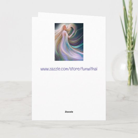 Wishing You A Magical Day カード (裏面)