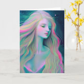 Wishing You A Magical Day カード (黄色い花)