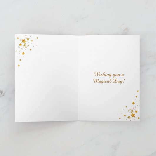 Wishing you a Magical Day \ Fairy   カード (内部)