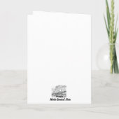 Wishing you a Merry Christmas シーズンカード (裏面)