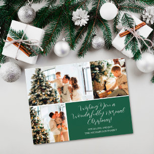 Wishing You A Normal Christmas Photo Holiday Card