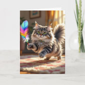 Wishing You A Paw-some誕生日 カード (正面)