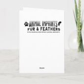 Wishing you a Paw-some Day! Friendship カード (裏面)