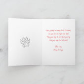 Wishing You a Purr-fect Christmas | Personalized シーズンカード (内部)