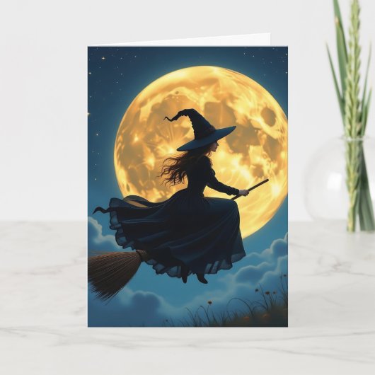 Wishing You a Wicked Halloween | Witch カード (正面)