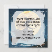 Wishing You a Wicked Halloween | Witch カード (裏面)