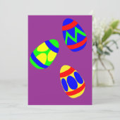 Wishing you an Egg-stra special Easter Flat シーズンカード (スタンド正面)