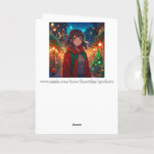 Wishing You Ani-making Christmas Anime Pun カード (裏面)