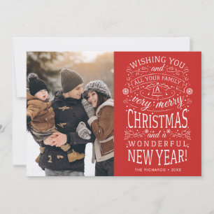 Wishing you are Very Merchang Christmas Photo シーズンカード