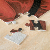 Wishing You Christmas応援by Ellen Clapsaddle ジグソーパズル (側面)