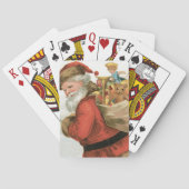 Wishing You Christmas応援by Ellen Clapsaddle トランプ (裏面)