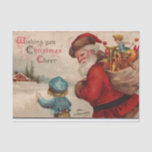 Wishing You Christmas応援by Ellen Clapsaddle 薄葉紙<br><div class="desc">の女祝性アーティスト – Ellen Hattie Clapsaddleは19世紀/20世紀初頭のアメリカのイラストレーターとコマーシャルアーティスト。彼女は主に休日に焦点を当てた。</div>