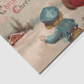 Wishing You Christmas応援by Ellen Clapsaddle 薄葉紙 (詳細)