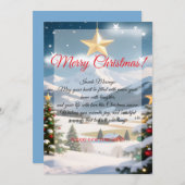 Wishing You Christmas Magic Christmas Cards シーズンカード (正面/裏面)