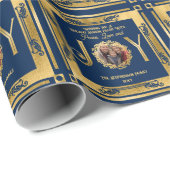 Wishing You Holiday Season Peace Love and Joy ラッピングペーパー (ロールコーナー)