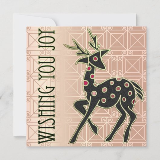 Wishing You Joyフラットカード 招待状 (正面)