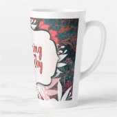 Wishing You Joy – Winter Floral Congratulations カフェラテマグ (右)