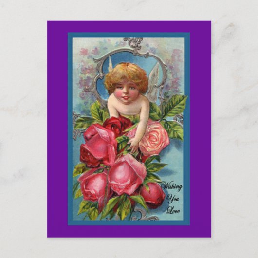Wishing You Loveはがき ポストカード (正面)