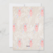 Wishing you magical Valentine's Day - Cute Unicorn シーズンカード (裏面)