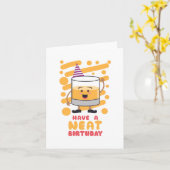 Wishing You Nightly Puns誕生日カード カード (黄色い花)