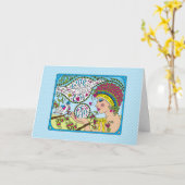 Wishing You Peace_Greeting Card カード (黄色い花)