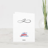 Wishing You Puns誕生日カード カード (裏面)