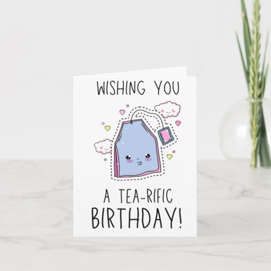 Wishing You Puns誕生日カード カード (正面)