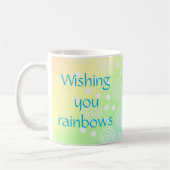 Wishing You Rainbows Mug コーヒーマグカップ (左)