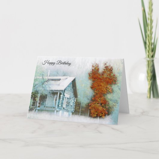 Wishing You the Happiest誕生日-誕生日カード カード (正面)